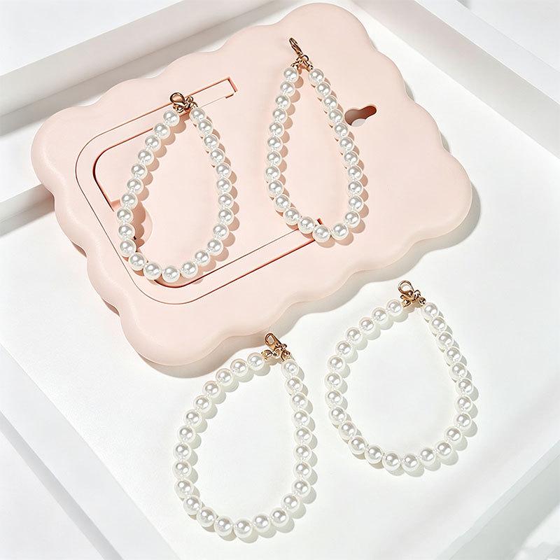 DIY Imitation Pearl Keychain Pendant - Simple Pearl Bag Ornaments & Creative Hanging Accessories