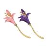 Fashionable Brooch Artistics Daffodil Pattern Alloy Jewelry Accessory for Any Occasion