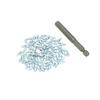  Snow Tire Studs Winter Tire Screws Ice Traction Spikes 200PCS Heavy Duty Steel Alloy Anti-Skid Screws for Car Truck Motorcycle with Drill Sleeve Easy