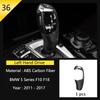 For BMW 5 Series F10 F11 2011-2016 Stainless Steel Cars Front Door Stereo Panel Speaker Decorative Cover Interior Accessories