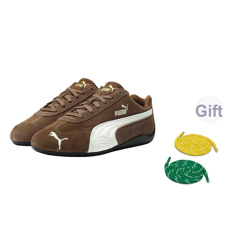 Ny PUMA Speedcat-kolleksjon Slitesterke lavsko Fritidssko Unisex Mørkebrun 406329-31