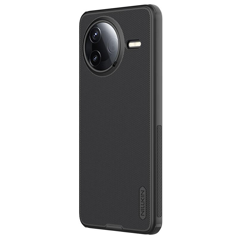 Magnetic Full Protection Anti-Drop Non-Slip Anti-Fingerprint Case for Xiaomi Redmi K80, Lens Protection, Slim And Heat Dissipation, Black