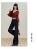 Winter 2025 American Retro High Waist Wide-Leg Women's Jeans