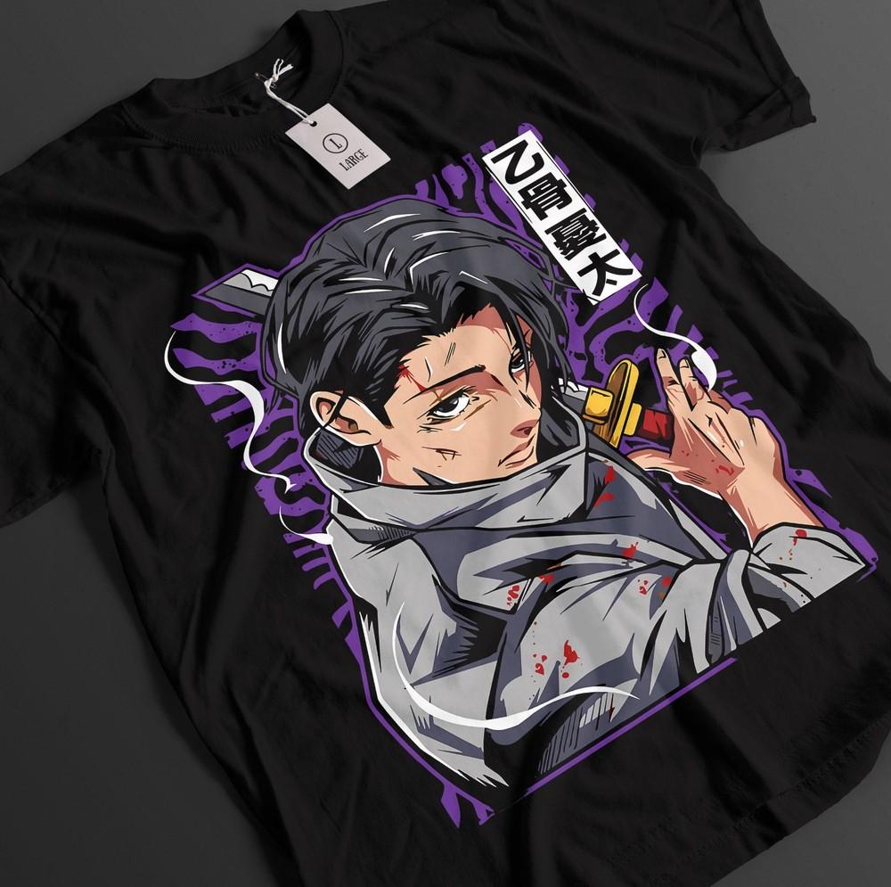 

Jujutsu Kaisen Shirt Yuta Okkotsu T-Shirt Rika Gojo Tshirt JJK Anime Sukuna Tee M