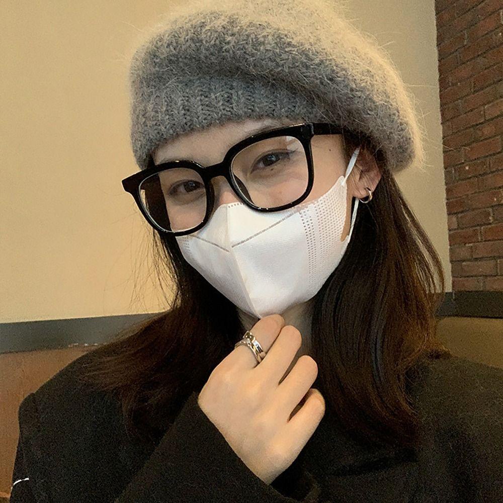 Knitted Winter Hats Thicken Painter Hat Soft Cap for Women Girls