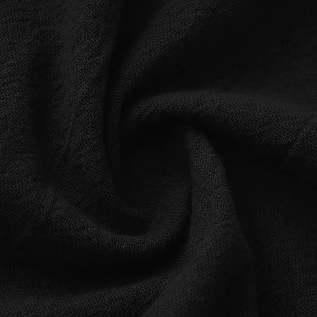 Women Loose Fit Crew Neck Three Quarter Sleeve Casual Solid Pullover Top Comfortable Relaxed Basic T Shirt Blouse
