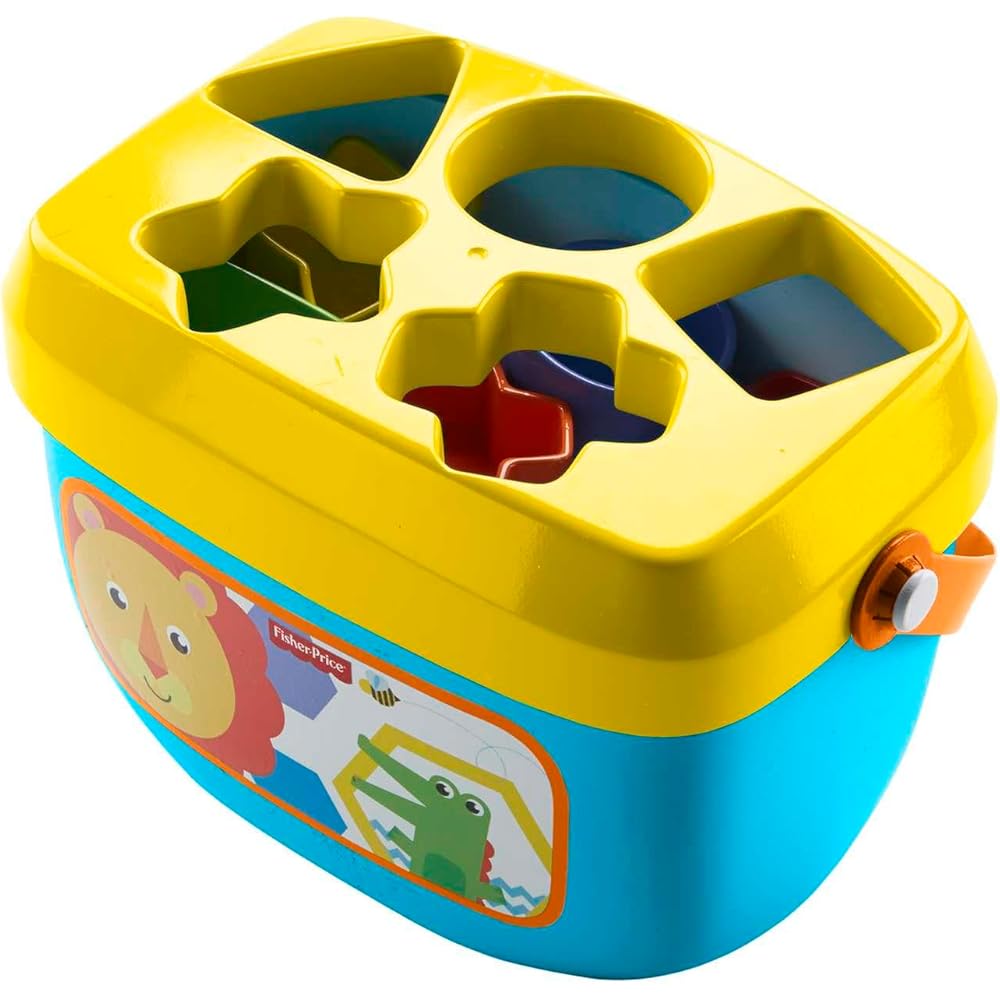 Fisher Price Infant Rainforest Block Set Educational Toy for Babies 6 Months and Up