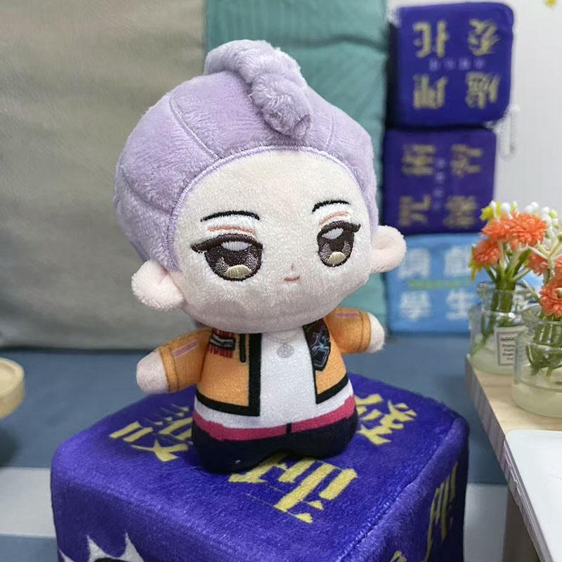 Stuffed KPop Demon Hunters Peripheral 10cm Cotton Dolls HUNTR/X Rumi Mira Zoey Cute And Charming Animation Plush Pendant Playthings designed for Fans