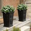 12 Bundles White Artificial Flowers - for Indoor/Outdoor Decor, Home Garden Fireplace Decoration, Lush Greenery Decor, Artificial Outdoor Flowers