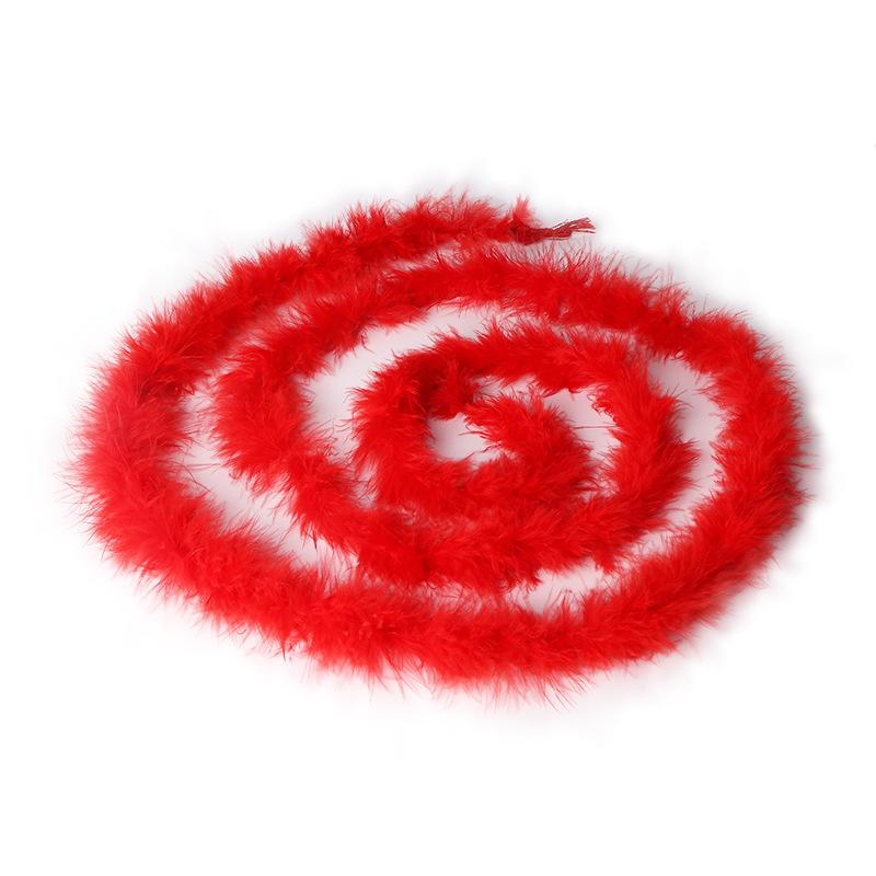 Feather Fleece 2 Meters Turkey Fleece Feather Strip, Flat Fleece Strip, Cartoon Wedding Feather Strip