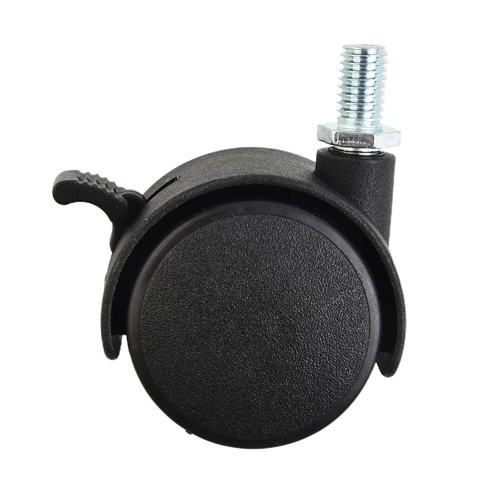 Casters Swivel Wheels Soft Wheel 3\" Office Chair Connector