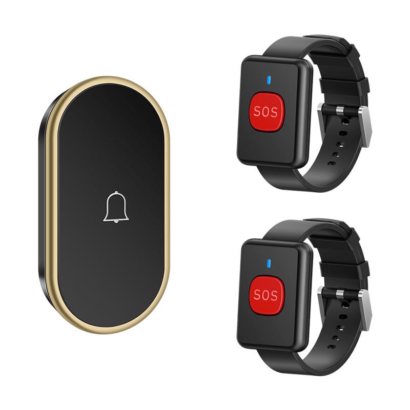 Drahtlose Türklingel für Senioren mit Notruf-Armband