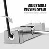 Mute Soft Closing Automatic Door Closer Adjustable Speed Spring Tension Door Closer  Security Doors