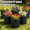 4/5/6Inch Plastic Plant Flower Pots Cultivation Seeds Growing Container with Drainage Holes for Seedling Cutting Transplanting