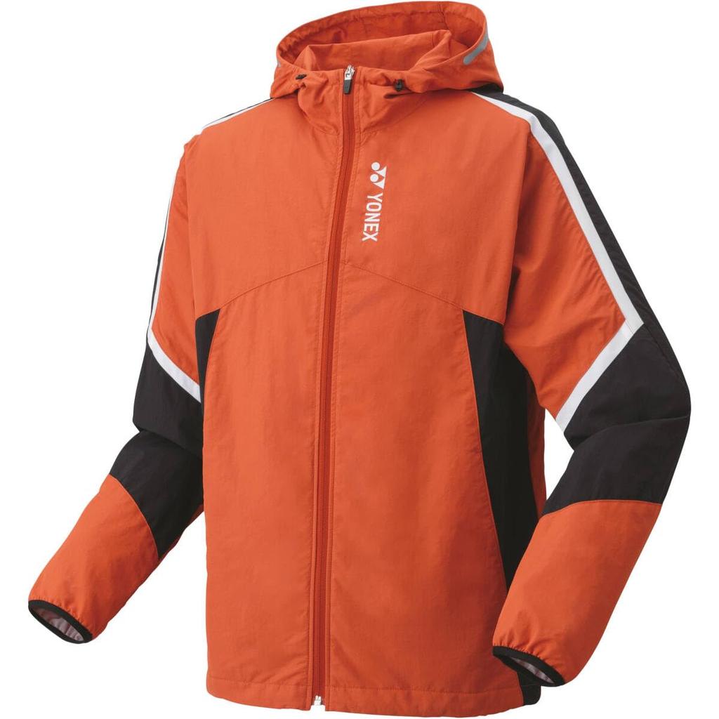 Yonex Wind Warmer Hoodie 70098 Orange Brown Uni-Lined (555)