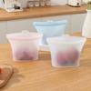User Friendly Kitchen Storage Bags Made Of Premium Silicone With Airtight Seal Ideal For Leftovers Snacks Meal Preps