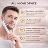 with 3D Roller Wireless Microcurrent Facial Massager Rechargeable Portable Lifting Toning Tool 3 Intensity Levels Easy to Use