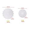 Mandala Diy Homemade Mold Coaster Crystal Dripping for Creative Silicone Mold Crystal Drip Placemat Mold for Diy Craft