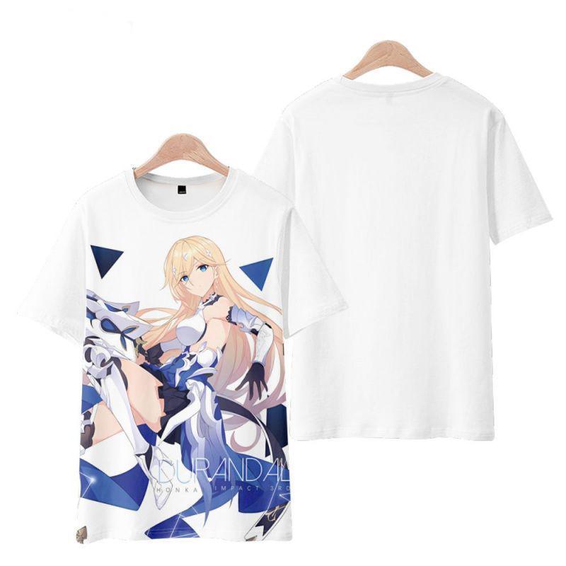 Games Honkai Impact 3rd T-shirts 3D Print Kid Anime Tee Men Women Short Sleeve O-Neck T Shirt Harajuku Cosplay Y2k Tops Clothing