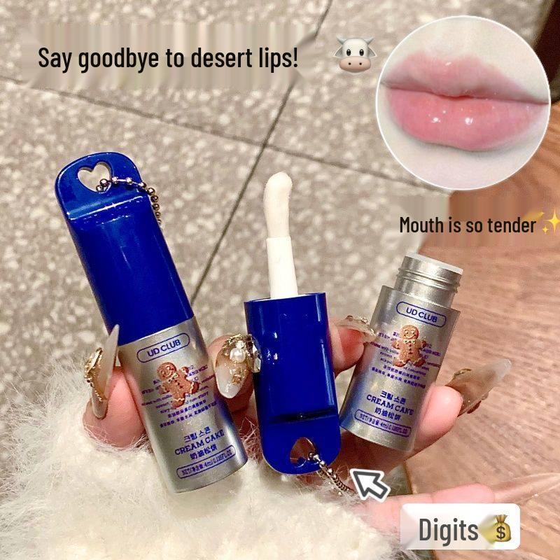 

Блиск для губ Пряниковий чоловічок : Зволожуюча, протитріскання, освітлююча олія-бальзам для губ для осені/зими.