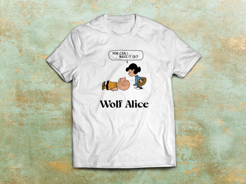 

Hot Rare Wolf Alice Band Music Gift Funny White S-5XL Shirt LL317 Unisex T-Shirt L