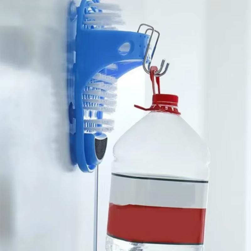 1-4pcs Shower Foot Cleaner Foot Washing Brush Remove Dead Skin With Suction Cup For Bathing Hotels Slippers Home Bathroom Tools