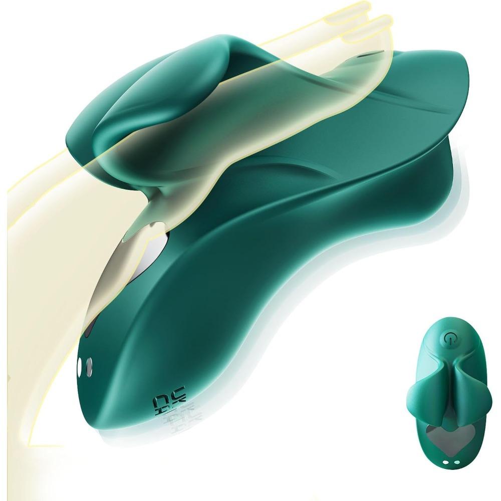 9 Vibrating Modes Finger Vibrators Bullet Nipple G Spot Clitoral Stimulator Toy Rechargeable Clit Vibrator Female Sex Toys for Couples Adult Toys