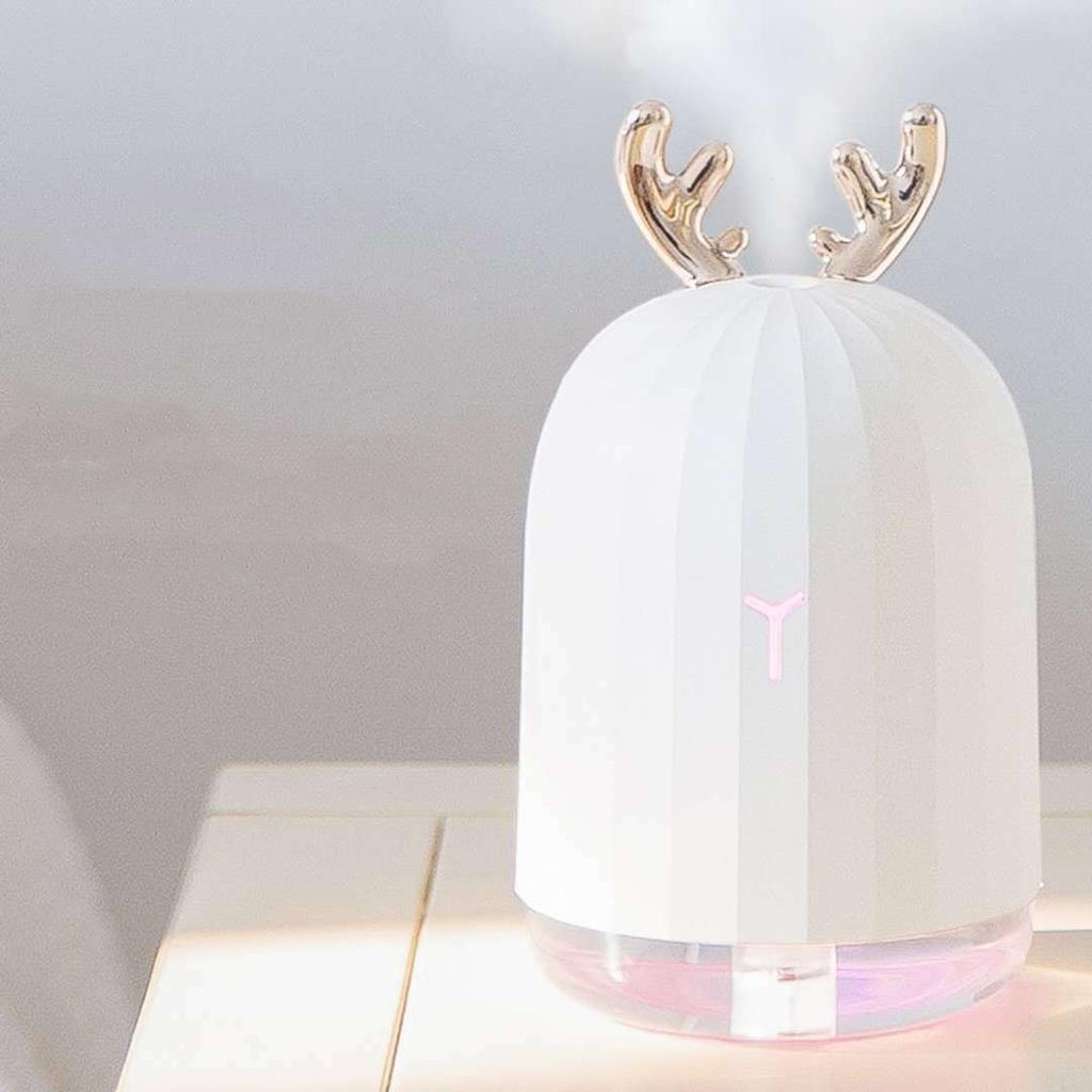 Desktop Air Humidifier Usb Portable Mini Ultrasonic Aroma Essential Oil Diffuser With Led Night Light For Home Office Car