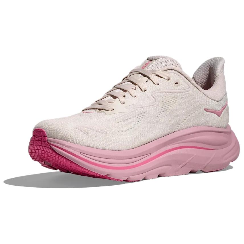 Hoka One One Clifton 10 Trendy Comfortable Non-Slip Durable Low-Top Running Shoes Unisex Running Shoes Pink 1162031-RMD
