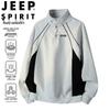 JEEP SPIRIT Men's Loose Fit Long-Sleeve T-Shirt