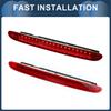 63252758940 Red For Mini Cooper R58 Coupe 2012 2013 2014 2015 Rear Third Stop Brake Light Additional Lamp
