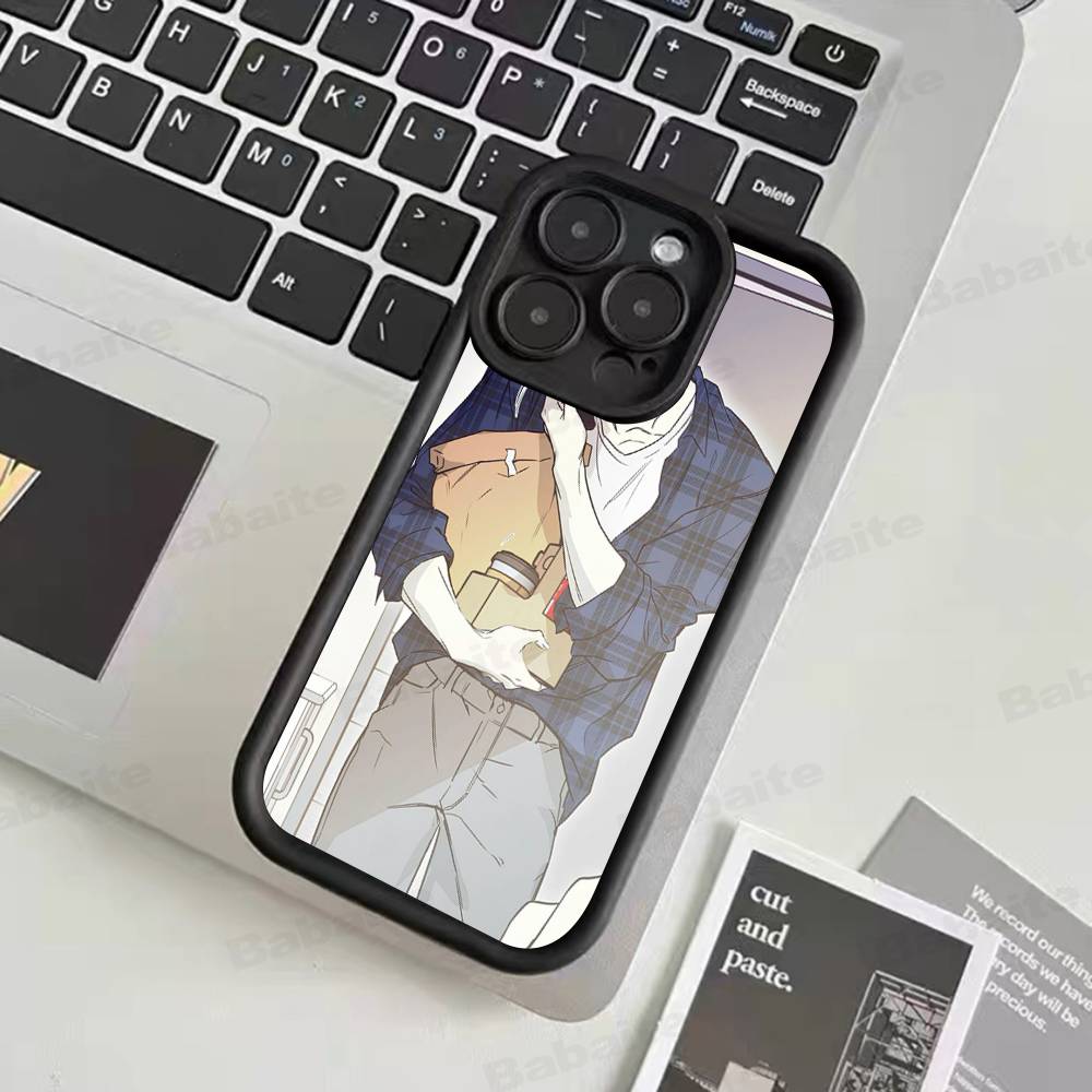 Nerd Project bl Anime For iPhone 17 Pro Max 16 15 14 13 12 11 Plus Black Soft Phone Cover