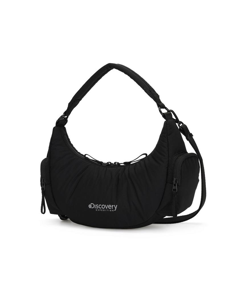Discovery Expedition Curved Pocket Padded Crossbody Bag S (Black)