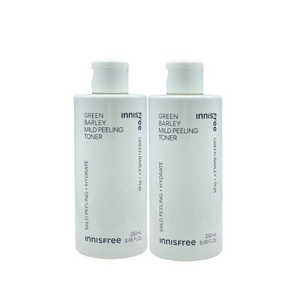 1+1 Innisfree Зеленый ячмень Мягкий пилинг-тонер 250 мл (27297712) 1+1Green Barley Mild Peeling Toner 250ml