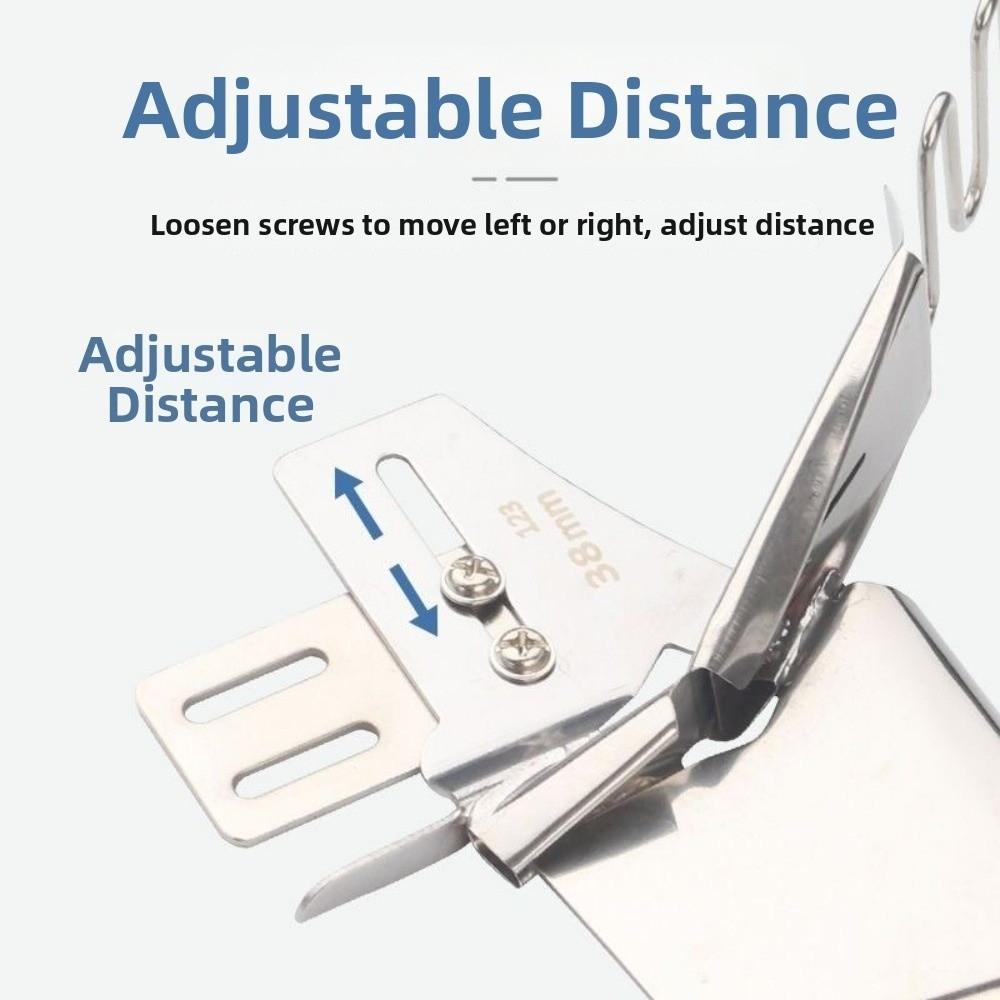 Efficient Production Bias Binder Attachment Right-Angle Edging Pull Tube  Sewing Accessories