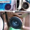 4 PCS NEW 4/5/6.5 Inch Car Speaker Ring Bass Door Trim Sound Insulation Cotton Audio Speaker Sound Self Adhesive Insulation RingGood product