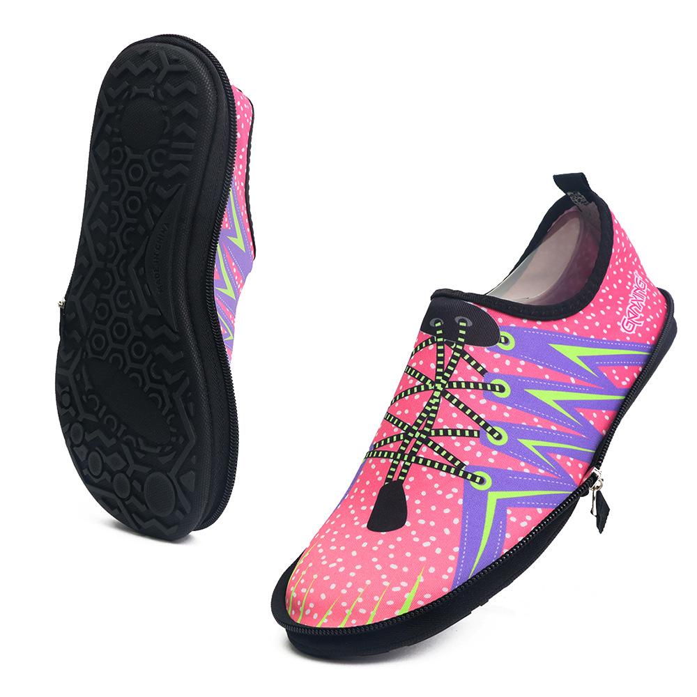 

Skin Shoes Zipper Convenient Outdoor Beach Swimming Shoes Fashion Sports Fishing Fitness Creek Tracking Shoes 42/43