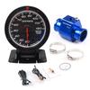 Dynoracing 60MM Indicatore della temperatura dell'acqua per auto 20-120 Celsius con adattatore sensore temperatura acqua per tubo comune 1/8NPT