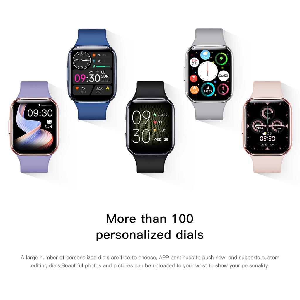 Luxus-Smartwatch für Männer, Fitness-Monitor, wasserdicht, Sport-Smartband, Handgelenk-Smartwatch für Frauen, Xiaomi Huawei Pk Amazfit Gtr 4