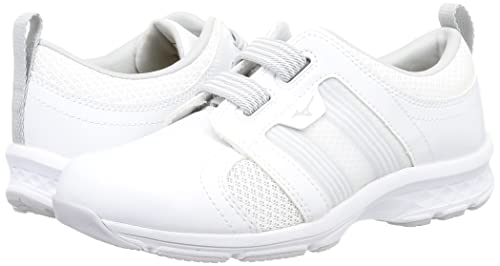 Mizuno Airfort 2 Nurse Shoes, White/Light Gray, Size 24.0 cm, 3E