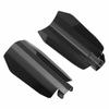 Universal Gloss Black Motorcycle Hand Guards Extensions Protectors Shields Wind Deflectors for Harley