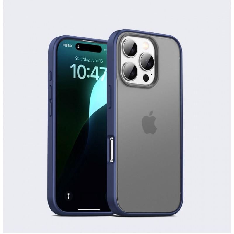 Shockproof TPUPC Phone Case IPhone 16 Pro Max Plus Matte Finish Thickened Protective Cover