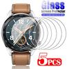 1-5PCS Tempered Glass For Huawei Watch GT5/GT5 Pro 46mm 42mm 41mm Installation Screen Protector Smartwatch Glass Protective Film