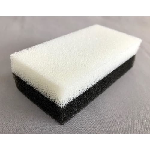 Plus One Sponge, Slim Kitchen Sponge with Excellent Water Drainage, Pack of 10, Approx. 6 X 12 X 3.6 Cm (per Sponge), Made In Japan, Monotone