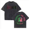 Wicked Washed T Shirt Cotton High Quality Male 2000s Comfortable Graphic Psychedelic Tshirt Kawaii 80s Punk University Y2k