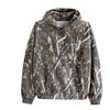 Autumn Unisex 3D Maple Leaf Print Hoodie with Patch Pockets