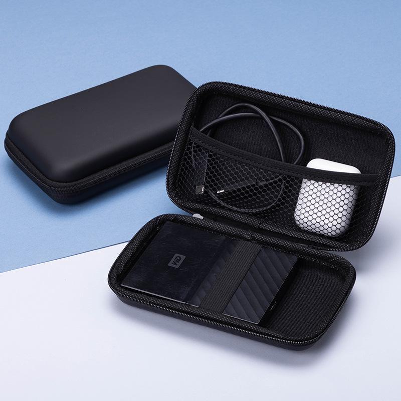Eva Zipper Bag for Earphones, Chargers, and 3C Digital Accessories