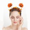 Lächelnder Kürbis Halloween Stirnband Lustiges Cosplay Party Kopfschmuck Haarreif Lustiges Stirnband Halloween Verkleidung