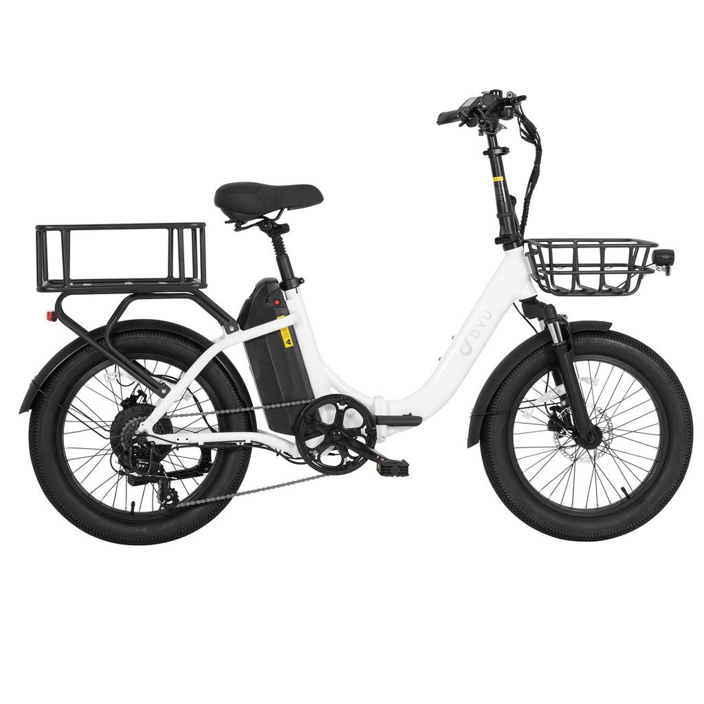 DYU C9 All-Terrain Faltbares E-Bike Für Erwachsene 250W Motor 48V15.6AH Batterie 20 Zoll Offroad-Reifen Mountain Elektrofahrrad City Elektrofahrrad