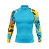 Long Sleeve Surfing Rash Guard Men Quick Dry Breathable Swimming Diving